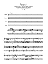 Beatus Vir RV 795 - VIVALDI - Partition - Chœur